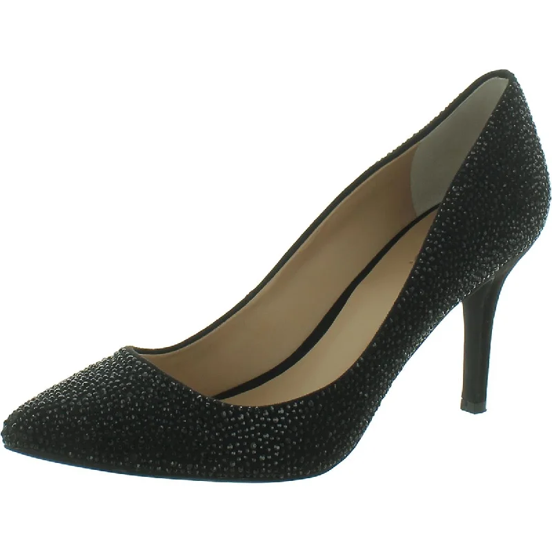 Stiletto Heel Pumps with Perfect Fit--INC Womens Zitah Leopard Print Pointed Toe Dress Pumps-Fashionable & Classic