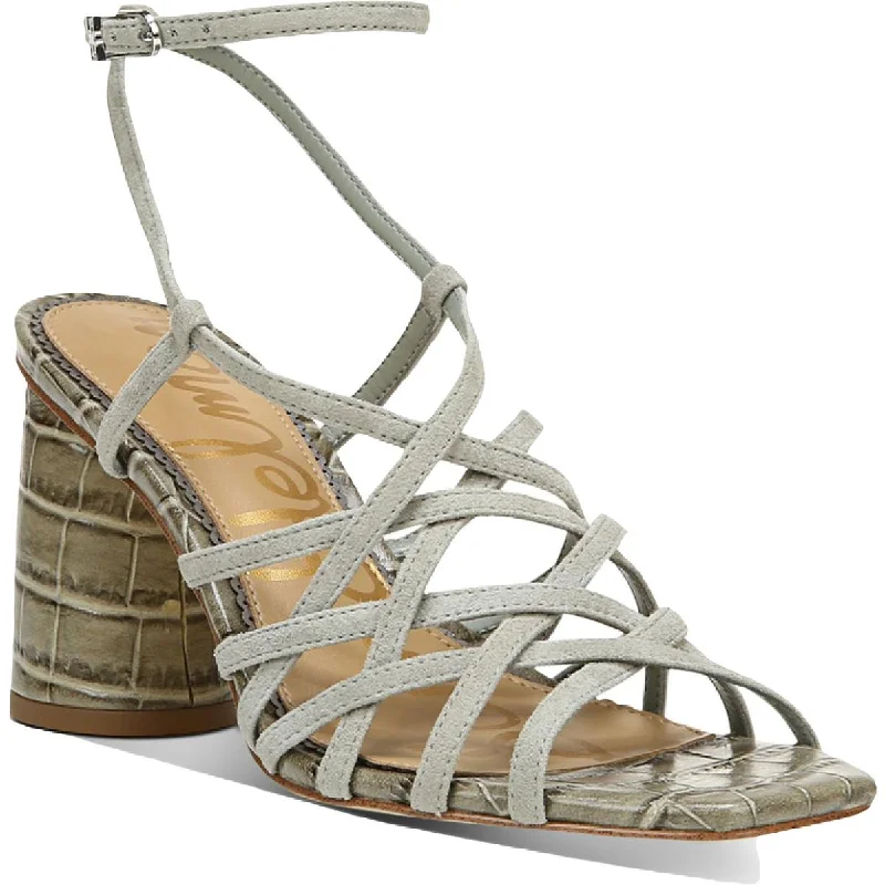 Versatile Dress Heels for Formal and Casual Wear---Sam Edelman Womens Daffodil Snake Print Dress Heels