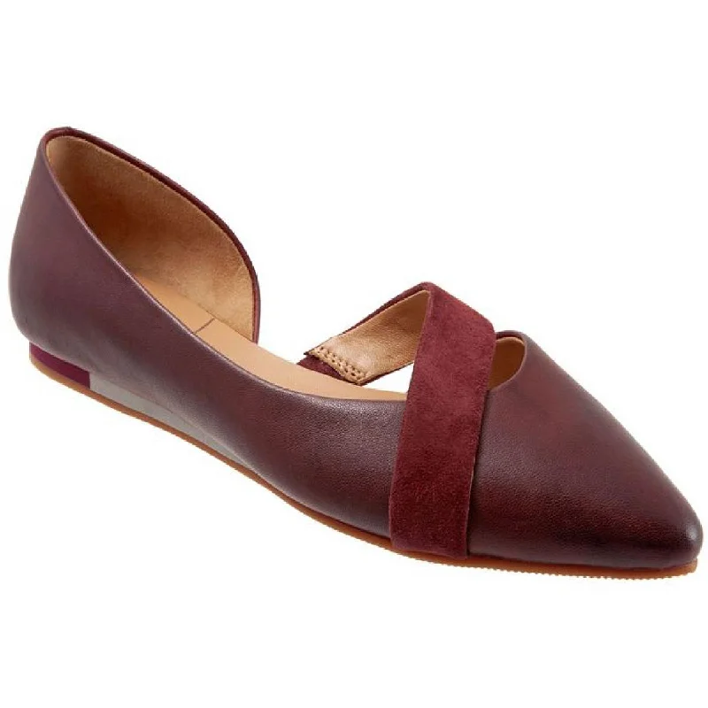 Stylish Slip-On Pumps for Quick Elegance---SoftWalk Womens Lennox Leather Slip On D'Orsay