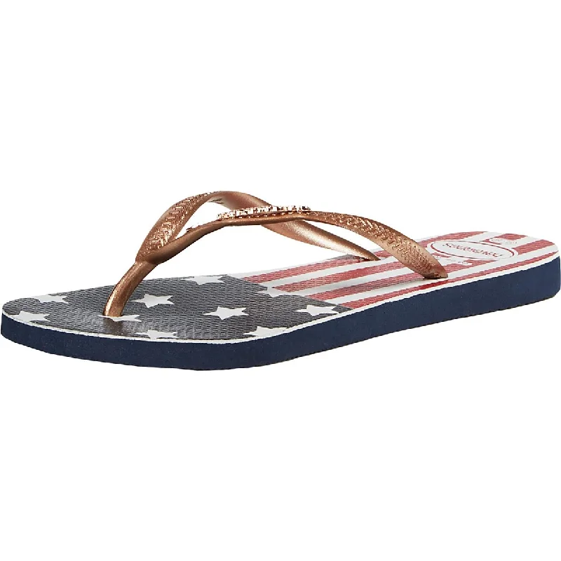 Versatile Heeled Sandals for Any Occasion---Havaianas Womens Slim Summer Pool Flip-Flops