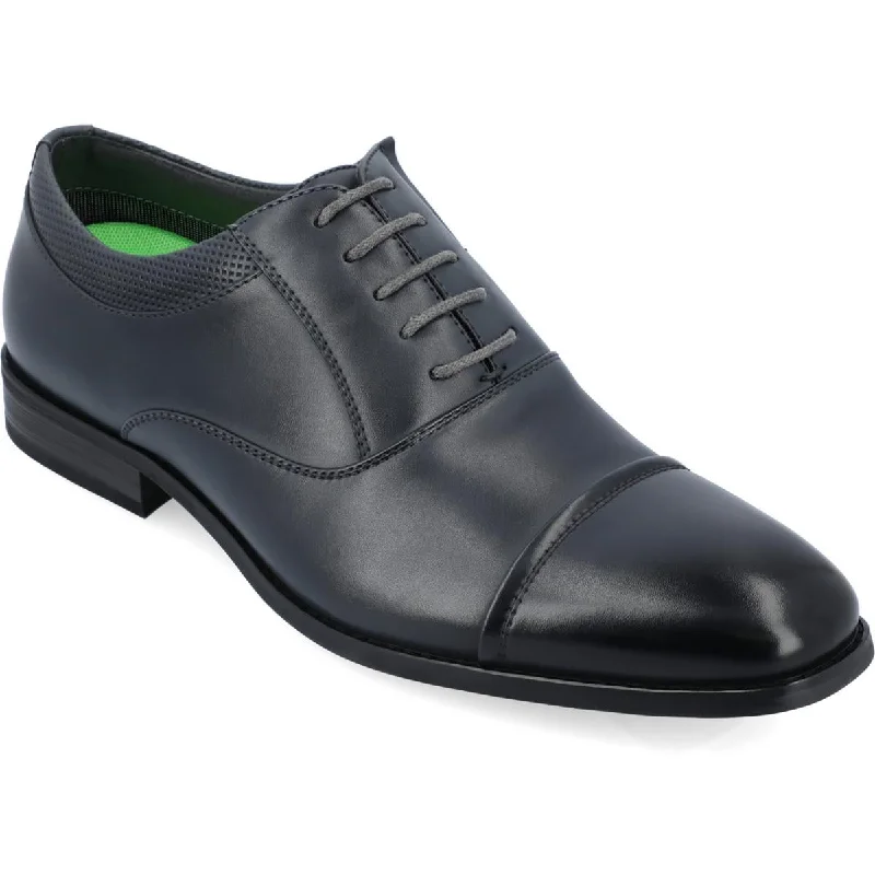 Journee Collection Mens Bradley Dressy Lug Sole Oxfords