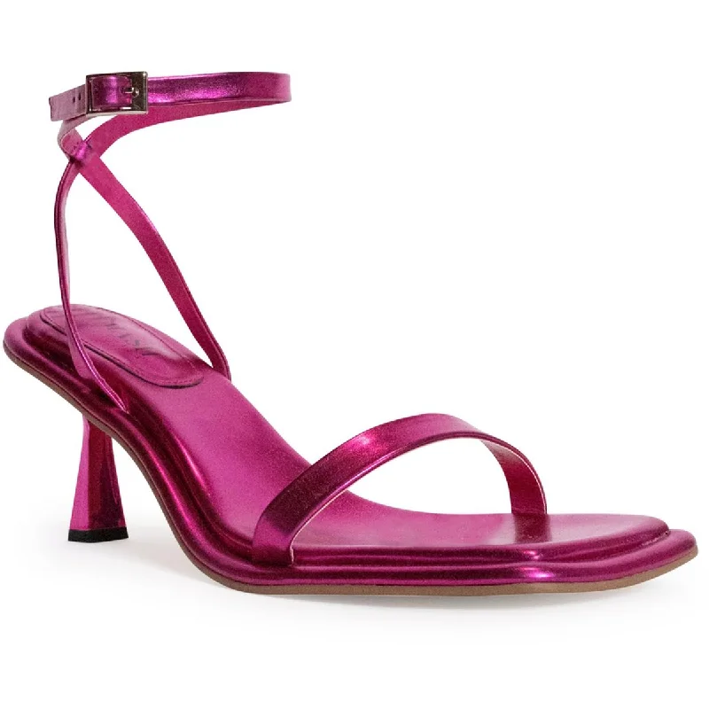 Versatile Heeled Sandals for Any Occasion---Smash Womens Imani Metallic Heels