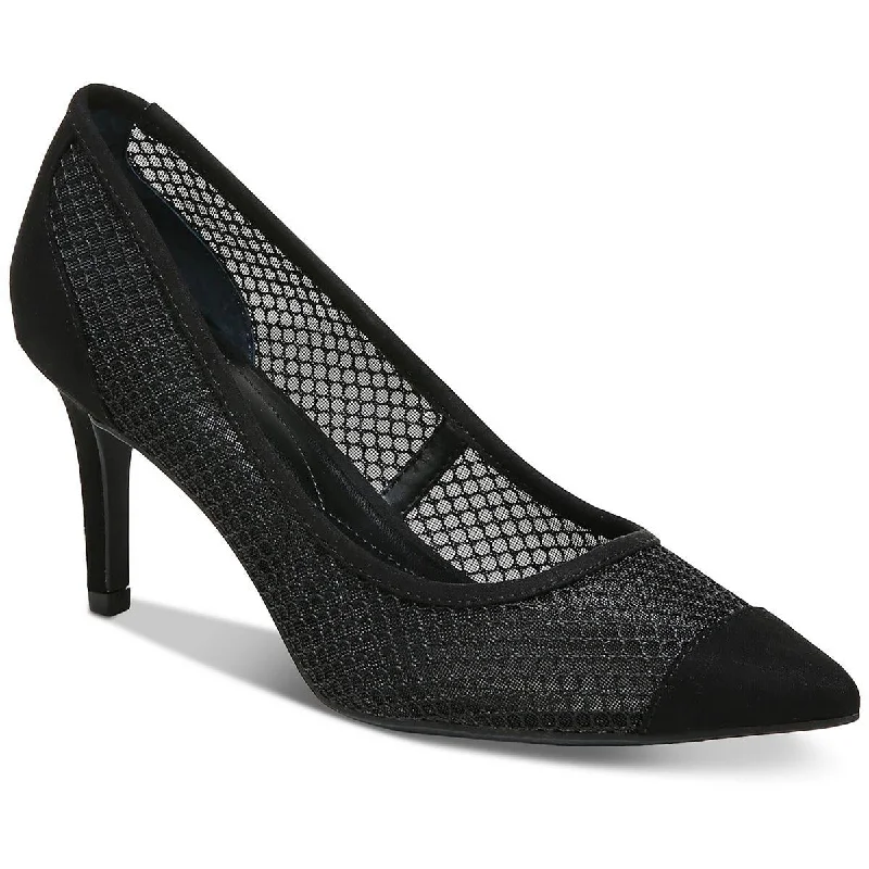 Versatile Heeled Sandals for Any Occasion---Alfani Womens Jeeny Mesh Pumps