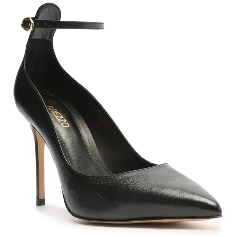 Versatile Dress Heels for Formal and Casual Wear---Arezzo Womens Leather Dressy Pumps