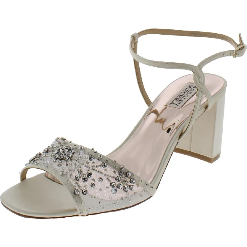 Badgley Mischka Womens Blaine Leather Heels---Comfortable Leather Pumps for Office and Everyday Wear