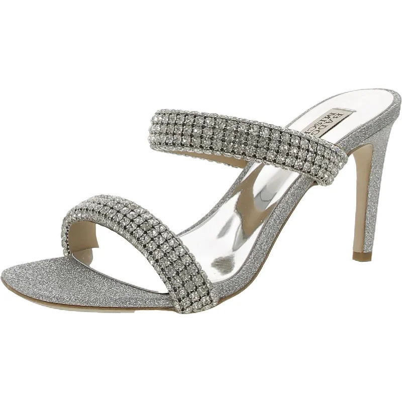 Badgley Mischka Womens Embellished Leather Heels---Comfortable Leather Pumps for Office and Everyday Wear