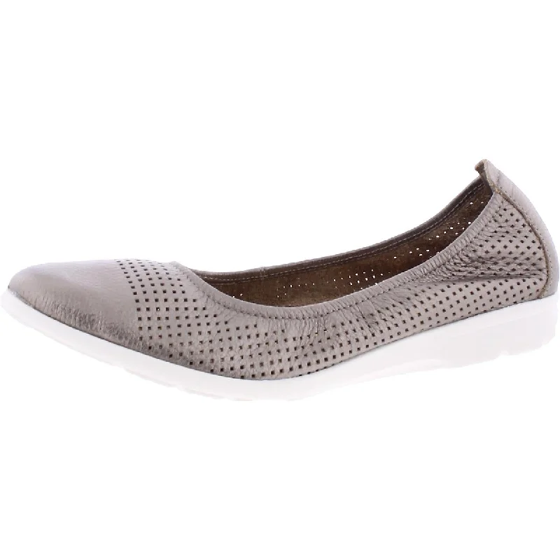 Versatile Heeled Sandals for Any Occasion---Clarks Womens Jenette Ease Metallic Perforated Slip-On Sneakers