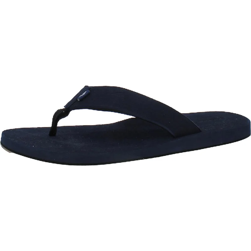 Versatile Heeled Sandals for Any Occasion---Dockers Mens Casual Flat Flip-Flops