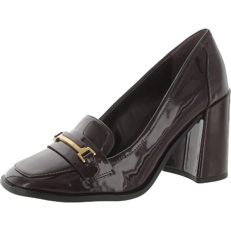 Trendy Chunky Heel Pumps for Casual Wear--Franco Sarto Womens Block Heel Career Loafer Heels