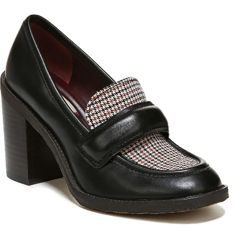 Sleek and Shiny Patent Pump Heels for a Polished Look--Franco Sarto Womens Raven Patent Slip On Loafer Heels