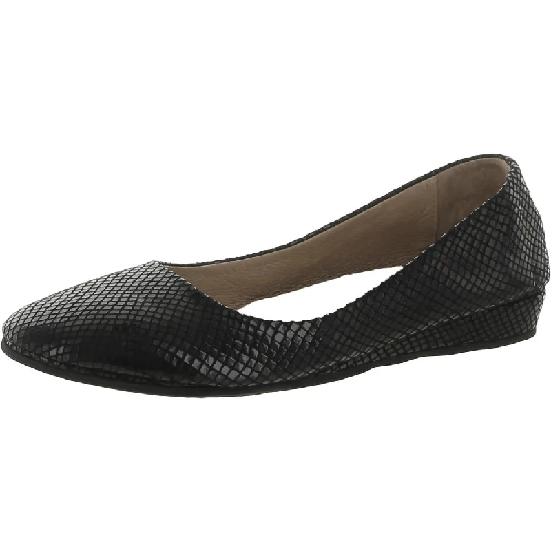 Affordable Suede Ankle Pumps for All-Day Wear--FS/NY Womens Animal Print Faux Suede Ballet Flats