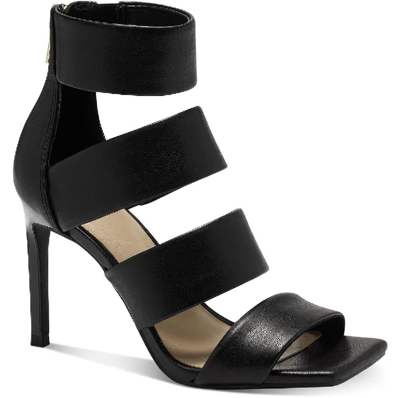 Trendy Chunky Heel Pumps for Casual Wear--INC Womens LIANA Strappy Mary Jane Heels