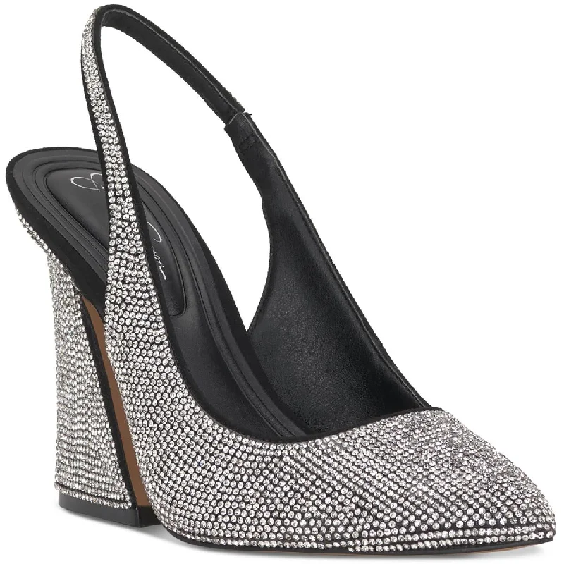 Versatile Heeled Sandals for Any Occasion---Jessica Simpson Womens Jiles Slingback Heels