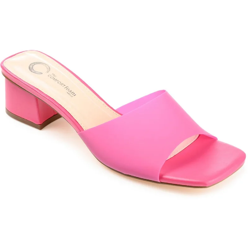 Journee Collection Womens Jaydin Dressy Lifestyle Slide