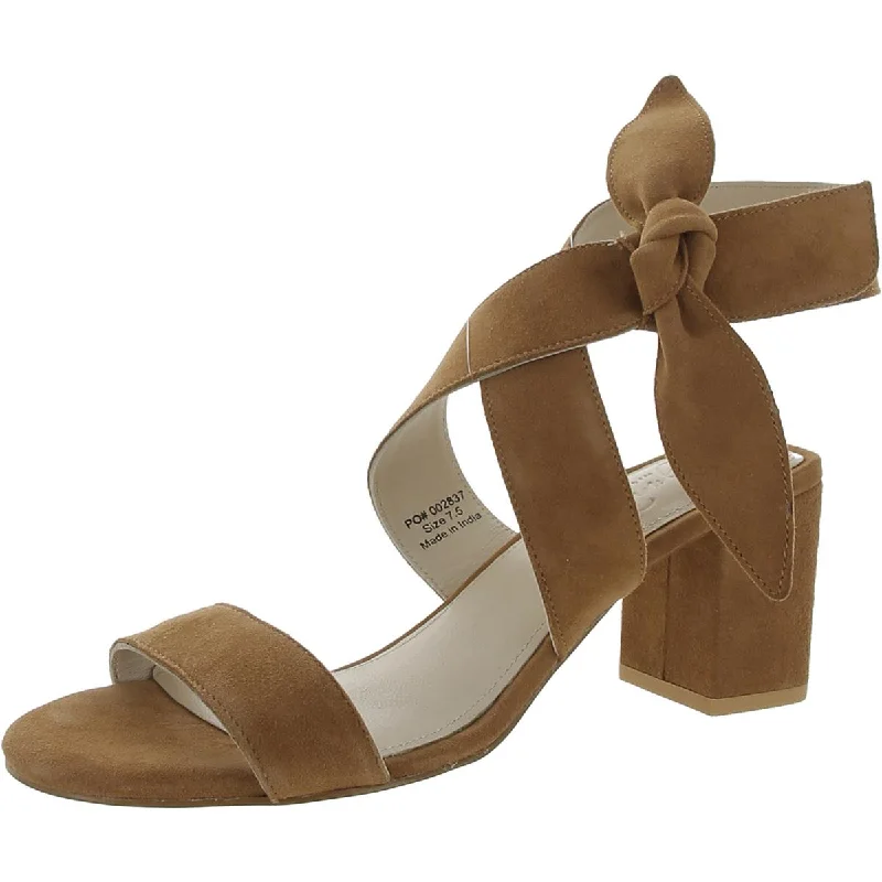 Affordable Suede Ankle Pumps for All-Day Wear--Journee Signature Womens Hether Suede Round Toe Block Heel