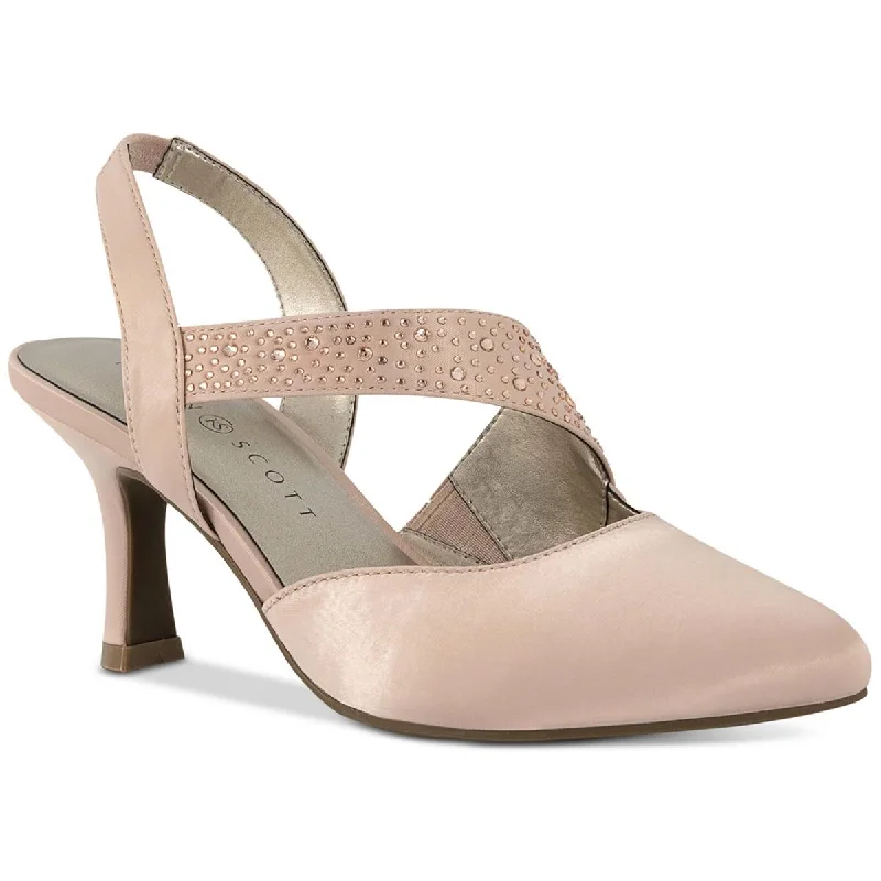 Karen Scott Womens Galindee Embellished Pumps---Chic Embellished Pumps for a Glamorous Look