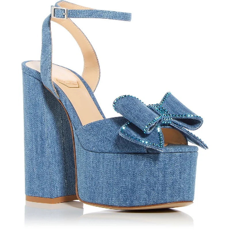 Nalebe by Amina Means Womens Upendi Platform Bow Pumps---Charming Bow Pumps for a Cute and Stylish Look