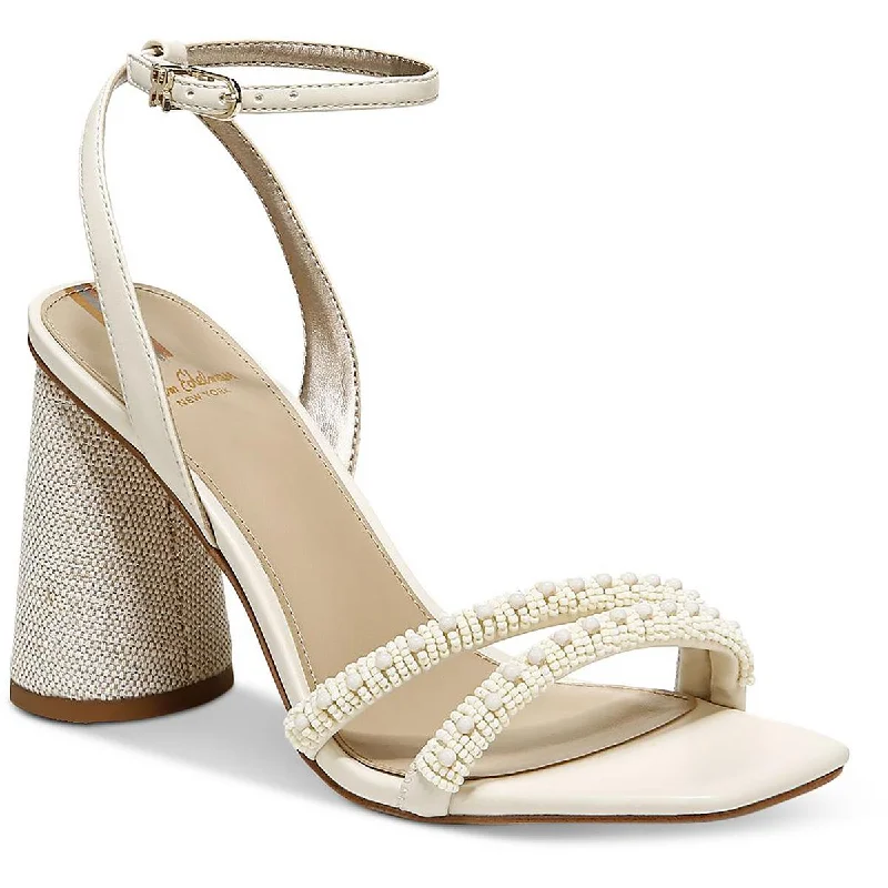 Versatile Heeled Sandals for Any Occasion---Sam Edelman Womens Kia Beaded Heels