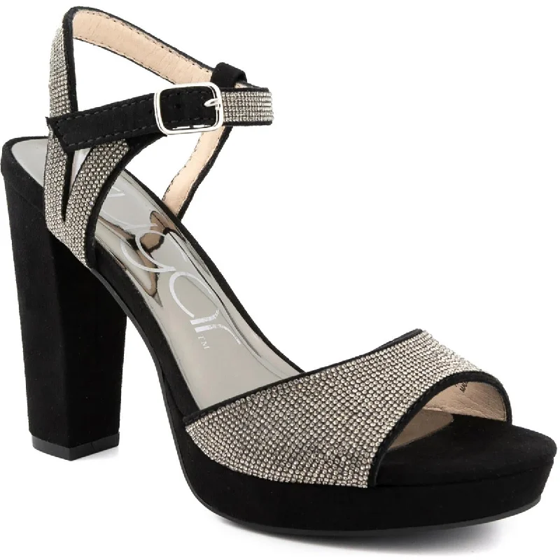 Stylish Open Toe Heels for Summer--Sugar Womens Prisila2 Sling Back Open Toe Platform Heels