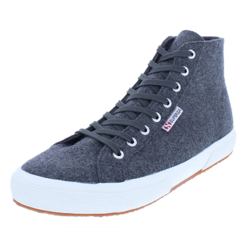 Versatile Heeled Sandals for Any Occasion---Superga Mens 2795 Wool Hi Top Fashion Sneakers