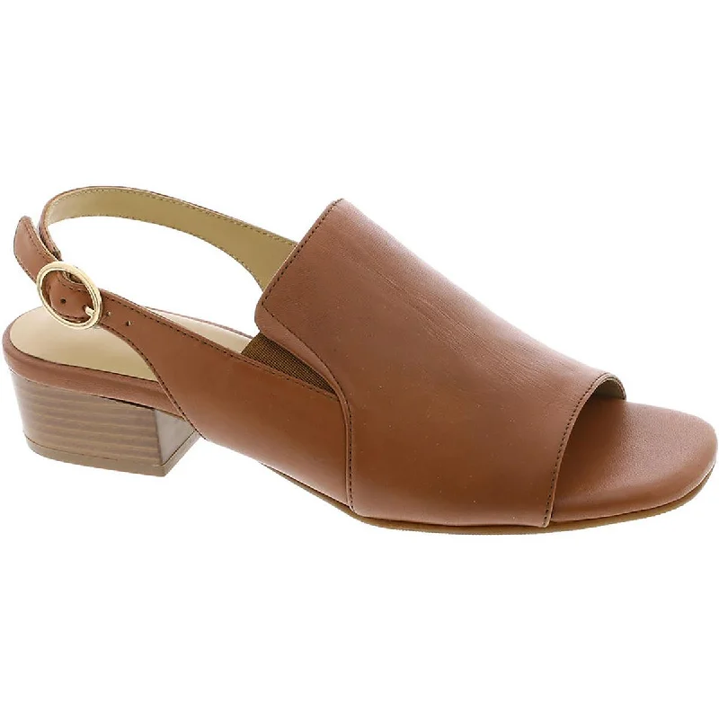 Trotters Womens NILA Leather Block Heel---Comfortable Leather Pumps for Office and Everyday Wear