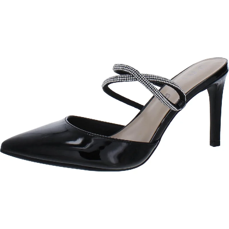 Sleek and Shiny Patent Pump Heels for a Polished Look--Unisa Womens Taylynn 2 Patent Pointed Toe Pumps