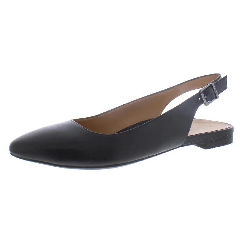 Stylish Slip-On Pumps for Quick Elegance---Vionic Womens Jade Npa Leather Slip On Slingbacks