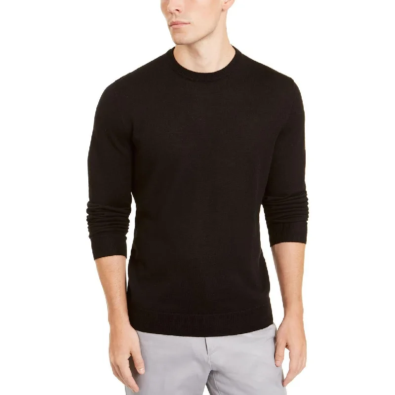 Versatile Heeled Sandals for Any Occasion---Alfani Mens Heather Crewneck Sweater