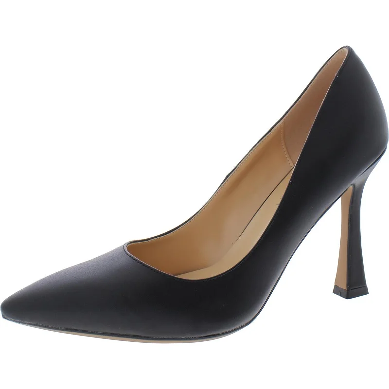 Versatile Heeled Sandals for Any Occasion---AMBELIGHT Womens Solid Man Made Pumps