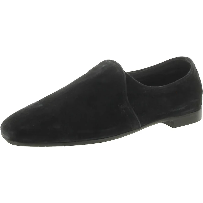 Affordable Suede Ankle Pumps for All-Day Wear--Aquatalia Womens Padded Insole Faux Suede Ballet Flats