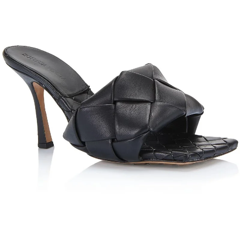 Versatile Dress Heels for Formal and Casual Wear---Bottega Veneta Womens Lido  Leather Dressy Heels