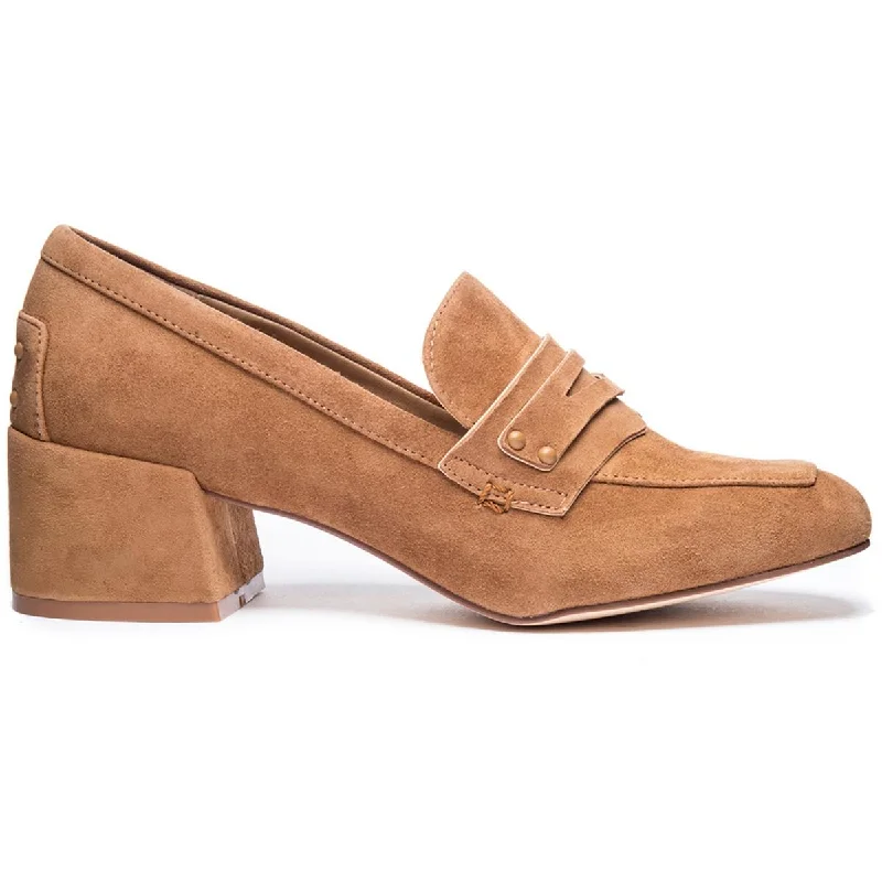 Affordable Suede Ankle Pumps for All-Day Wear--Chinese Laundry Womens Marilyn Suede Slip On Loafer Heels