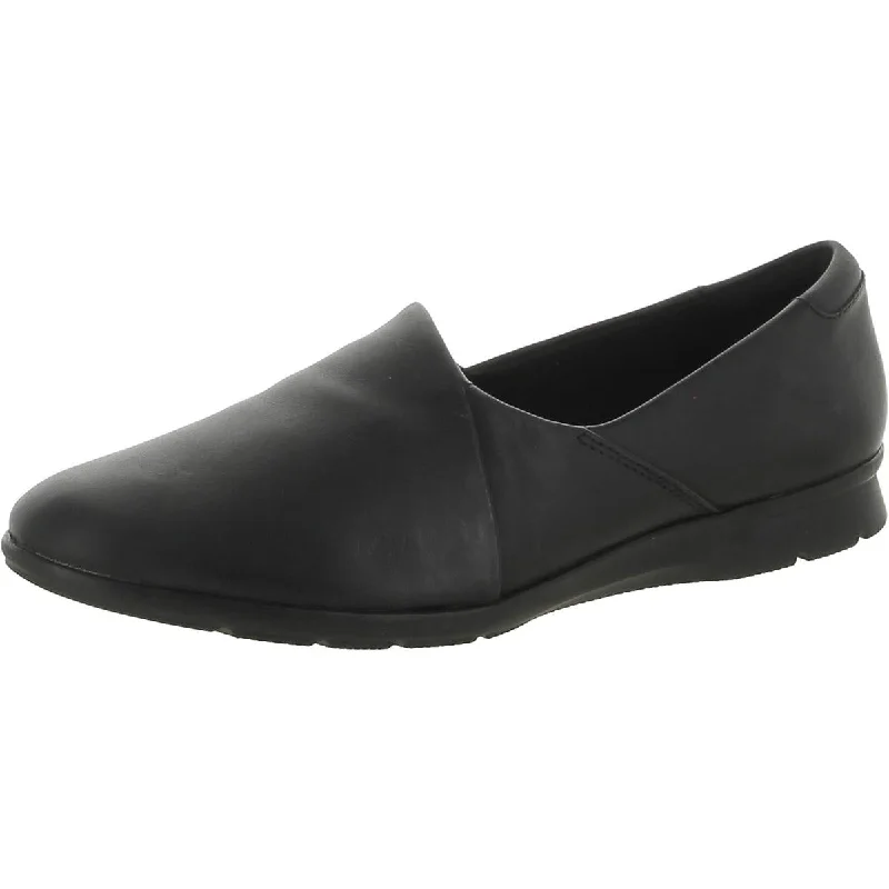 Trendy Chunky Heel Pumps for Casual Wear--Clarks Womens Leather Loafers