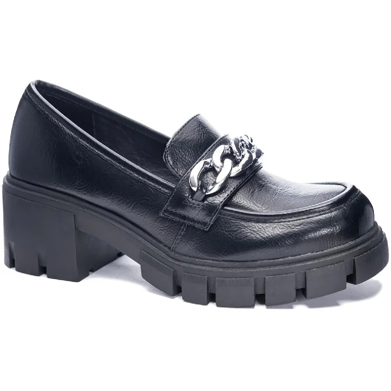 Dirty Laundry Womens Faux Leather Cushioned Footbed Pumps---Comfortable Leather Pumps for Office and Everyday Wear