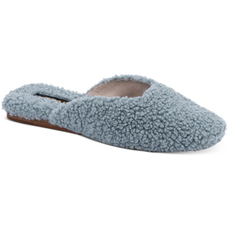 Versatile Heeled Sandals for Any Occasion---Dolce Vita Womens Saydee Faux Fur Slippers Mules