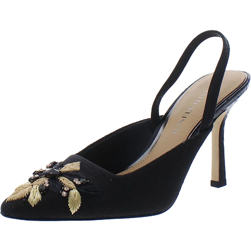 Stiletto Heel Pumps with Perfect Fit--Donald J. Pliner Womens PLAYASP Dress Pointed Toe Pumps-Fashionable & Classic