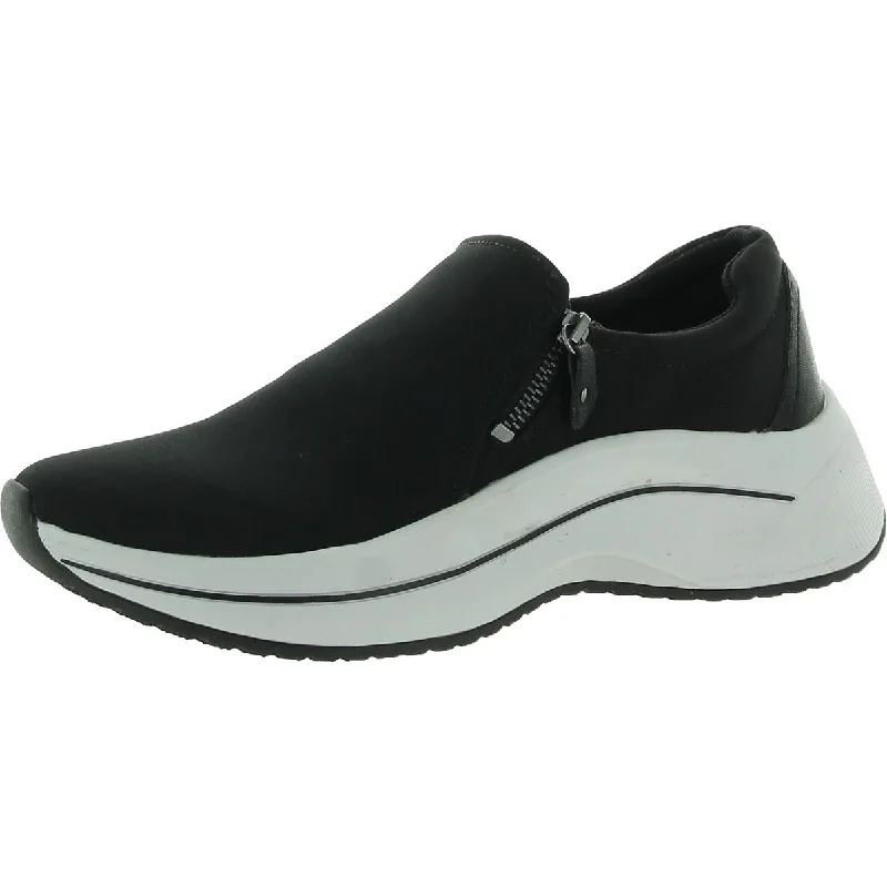 Stylish Slip-On Pumps for Quick Elegance---Dr. Scholl's Shoes Womens Wanna Be Zip Slip On Performance Running Shoes