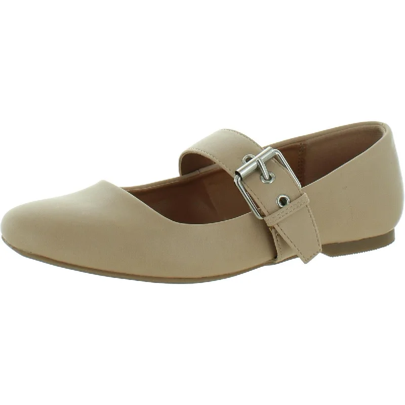 Versatile Heeled Sandals for Any Occasion---DV By Dolce Vita Womens Mellie Buckle Round Toe Flat Shoes