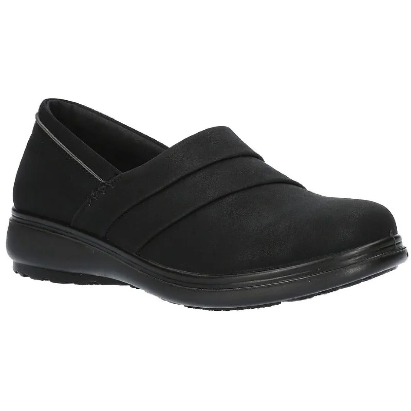 Versatile Heeled Sandals for Any Occasion---Easy Street Womens Maybell Wedge Comfort Slip-On Sneakers