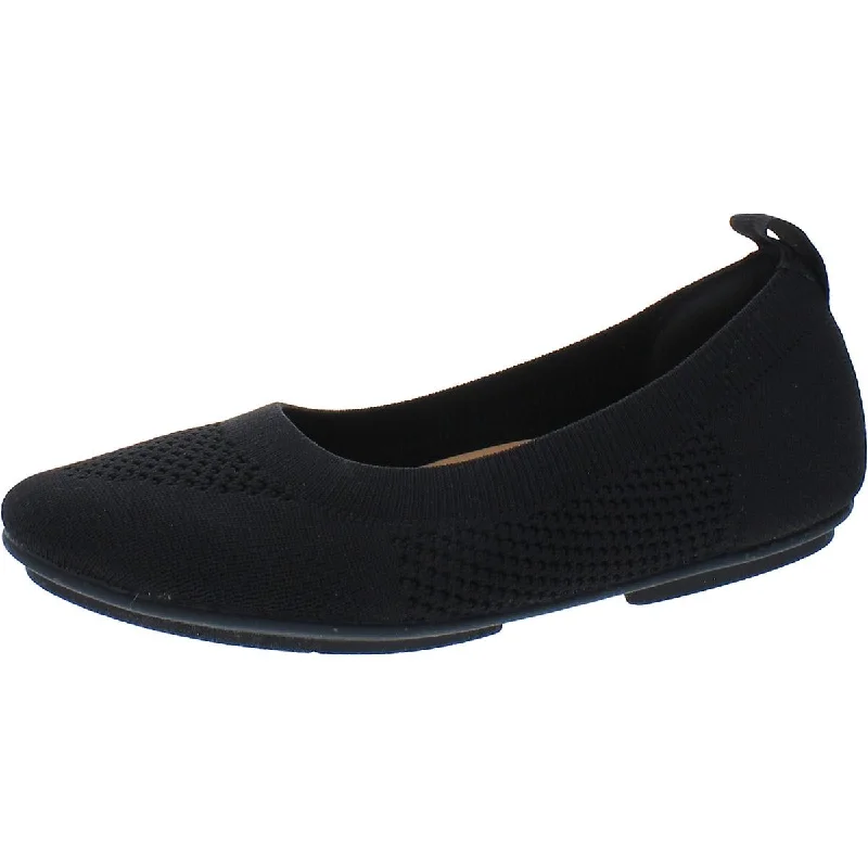 Stylish Slip-On Pumps for Quick Elegance---Fitflop Womens Allegro E01 Mesh Slip On Ballet Flats