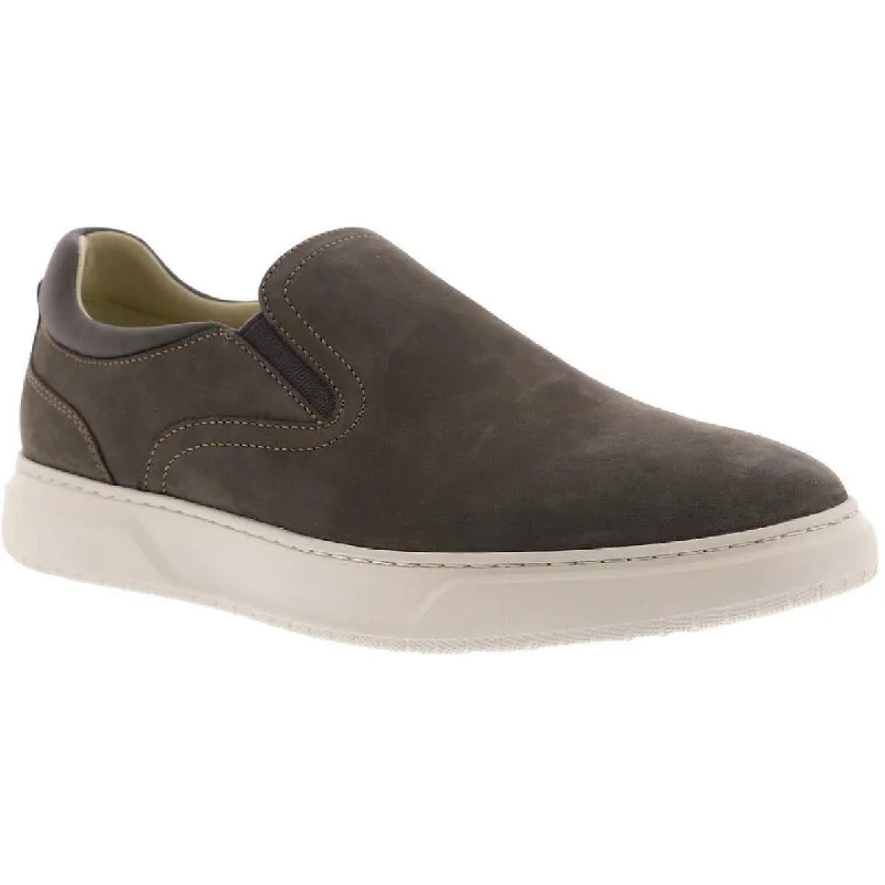 Versatile Dress Heels for Formal and Casual Wear---Florsheim Mens Leather Dressy Slip-On Sneakers