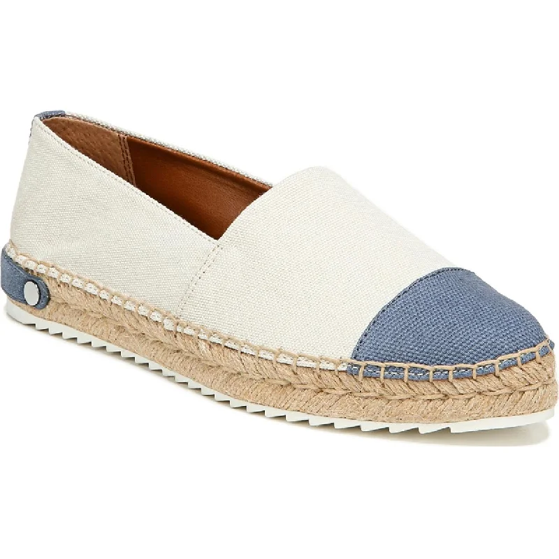 Stylish Slip-On Pumps for Quick Elegance---Franco Sarto Womens Casey 2 Canvas Slip On Flats