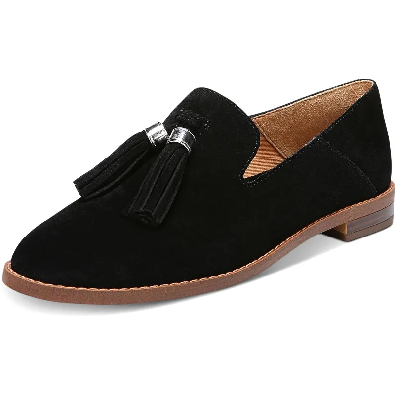 Trendy Chunky Heel Pumps for Casual Wear--Franco Sarto Womens Hadden Tassel Slip On Smoking Loafers