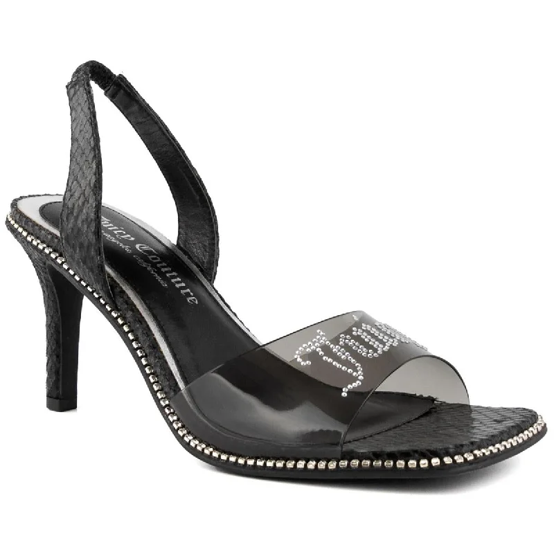 Juicy Couture Womens Grevsi Faux Leather Embellished Pumps---Comfortable Leather Pumps for Office and Everyday Wear