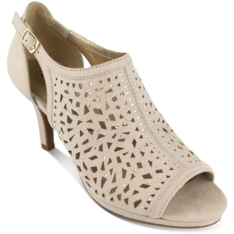 Karen Scott Womens Blayne Embellished Heels---Chic Embellished Pumps for a Glamorous Look