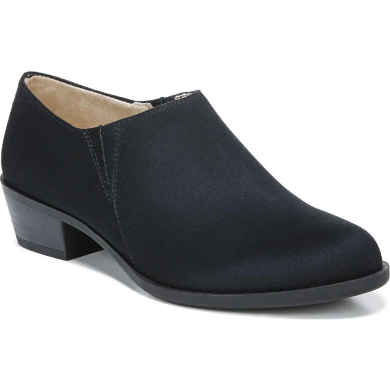 Affordable Suede Ankle Pumps for All-Day Wear--LifeStride Womens Abilene Faux Suede Almond Toe Loafers