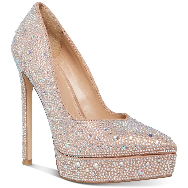 Stiletto Heel Pumps with Perfect Fit--Madden Girl Womens Lidia-R Embellished  Pumps-Fashionable & Classic