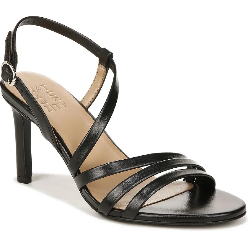 Stylish Open Toe Heels for Summer--Naturalizer Womens Kimberly Buckle Open Toe Pumps