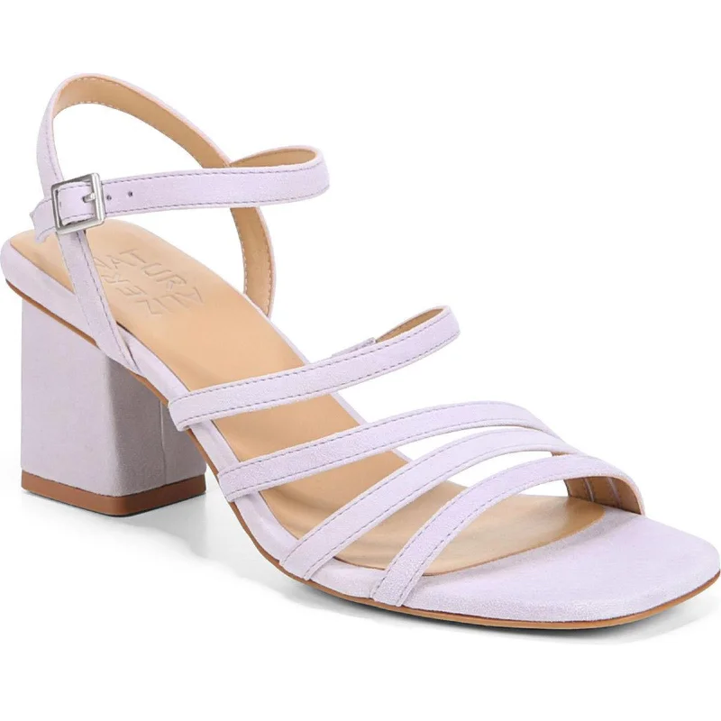 Stylish Ankle Strap Heels for Women--Naturalizer Womens Niko Leather Ankle Strap Heels