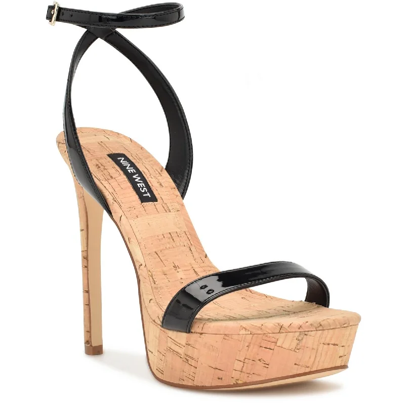 Stylish Ankle Strap Heels for Women--Nine West Womens GRACEY 3 Ankle strap Dressy Pumps